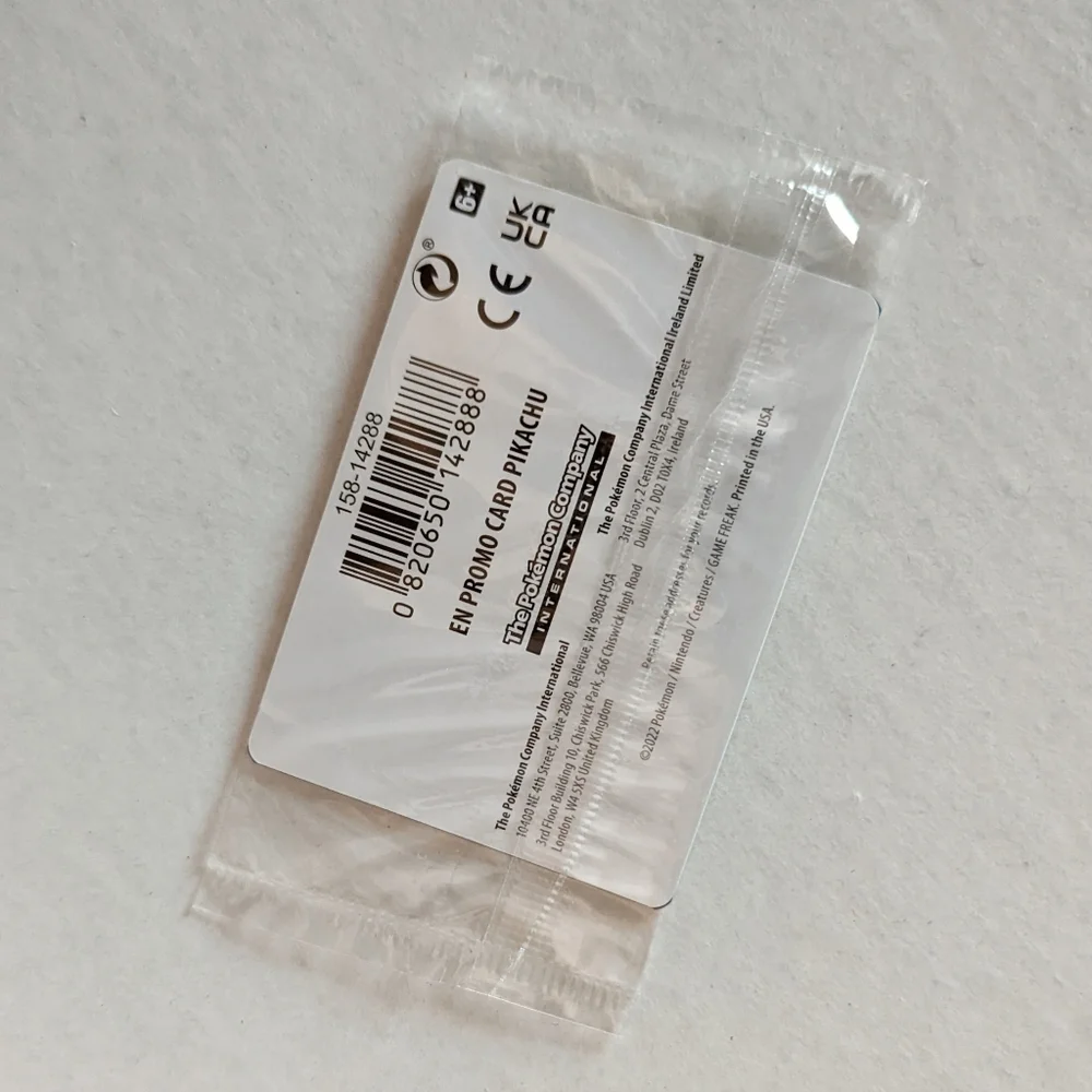 Pikachu collectible card new in plastic - Picture 2 of 2